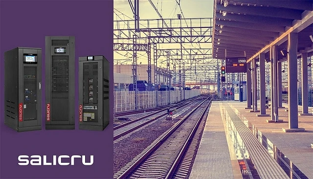 Foto de Los SAI en la estructura ferroviaria