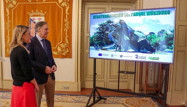 Foto de Salamanca impulsa la renaturalización del parque de Würzburg dentro de la estrategia europea ‘CoNEcta Salamanca’