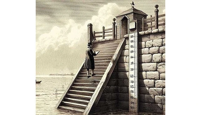 Foto de 150 años de mareógrafos en España