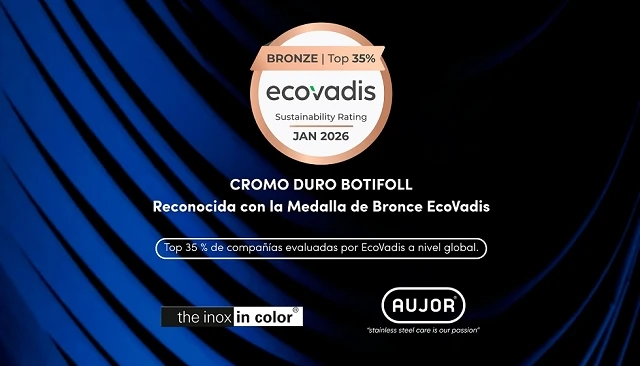 Foto de Cromo Duro Botifoll recibe la medalla de bronce EcoVadis por su compromiso con la sostenibilidad