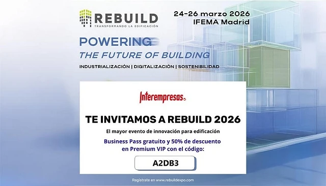 Foto de NOVOPERFIL e Interempresas te invitan a Rebuild 2026