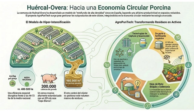 Foto de La intensificación porcina y su transición hacia la economía circular