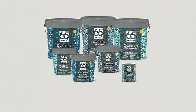 Foto de Pinturas Montó convierte 65 años en un producto único: Ovaldine 65, la pintura de edición limitada con envases coleccionables