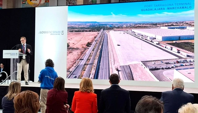 Foto de Port Tarragona posiciona la terminal Guadalajara-Marchamalo como enlace entre el centro peninsular, el Mediterráneo y Europa
