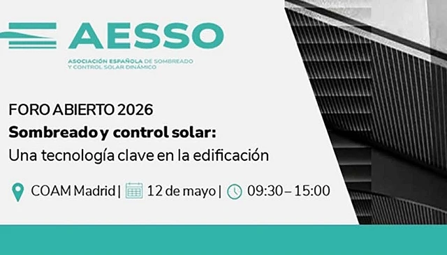 Foto de El I Foro Abierto AESSO abordará el papel del control solar en la edificación
