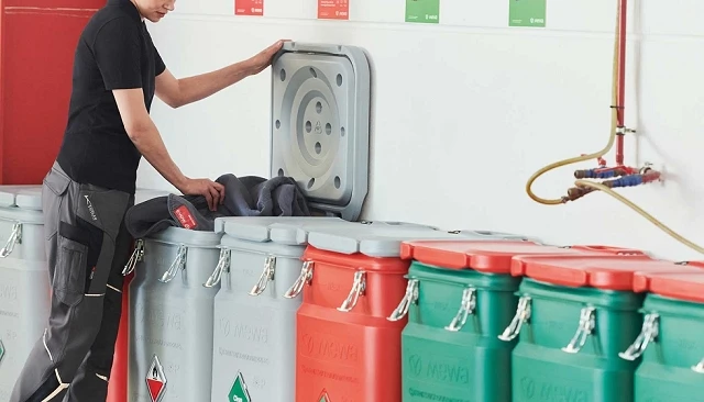 Foto de Sostenibilidad en el taller: Mewa presenta una solución circular para la absorción de aceites