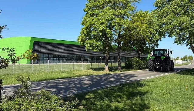 Foto de Las f�bricas de tractores y cabinas Deutz-Fahr en Lauingen (Alemania)