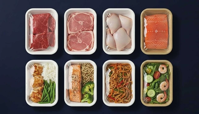 Foto de Yangi presenta en Interpack 2026 una bandeja MAP de fibra moldeada en seco