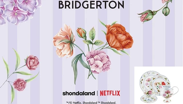 Foto de Vista Alegre lanza la colecci�n Bridgenton en colaboraci�n con Netflix y Shondaland