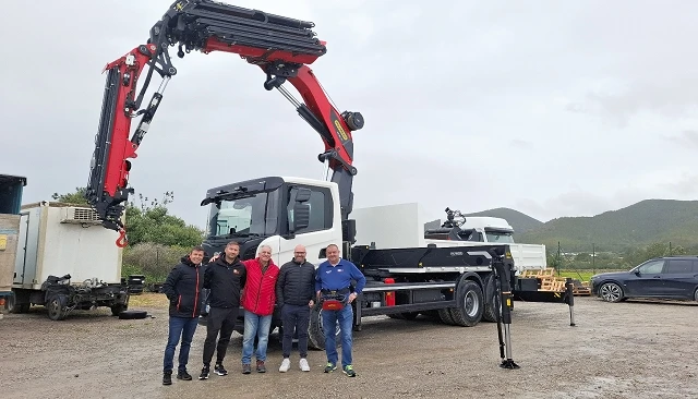 Foto de Talauto V.I. refuerza su capacidad operativa con la nueva Palfinger PK 480 TEC
