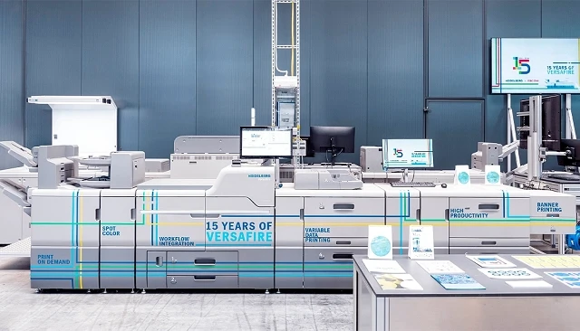 Foto de Heidelberg y Ricoh cumplen 15 a�os de colaboraci�n estrat�gica con Versafire Digital Printing Systems