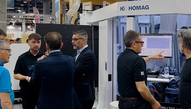 Foto de Homag España muestra en unas jornadas su tecnología para la producción de mobiliario