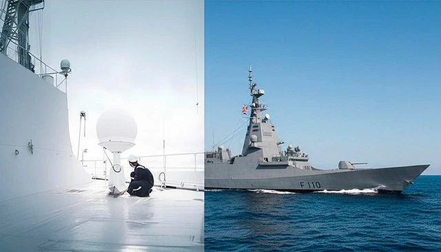 Foto de CT muestra en Navalia una simulación avanzada de rescate marítimo con helicópteros y drones autónomos
