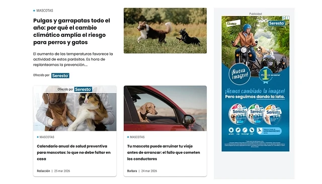 Foto de Seresto y ElTiempo.es impulsan una nueva herramienta basada en data meteorológica para mejorar la prevención en salud animal