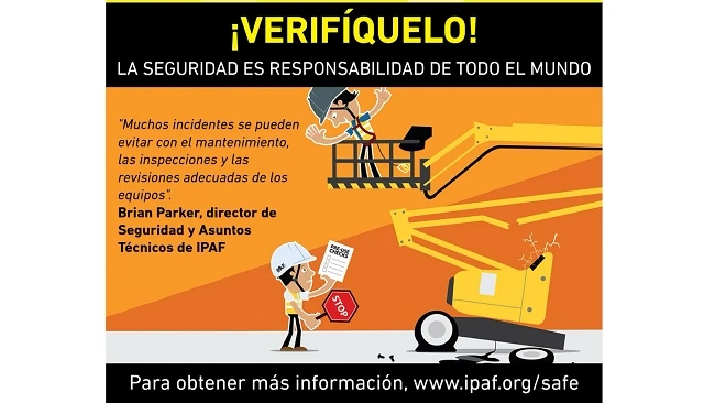 Foto de La campa�a mundial de seguridad 2026 de IPAF se centra en inspecciones de PEMP/PTA