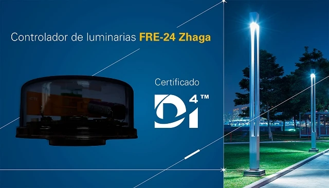 Foto de Flashnet obtiene la certificaci�n D4i para su controlador de luminarias FRE-24 Zhaga