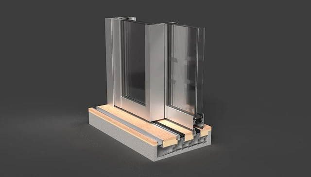 Foto de �The One�, la corredera minimalista de Grupo Alumed con tecnolog�a Low Lambda de Technoform