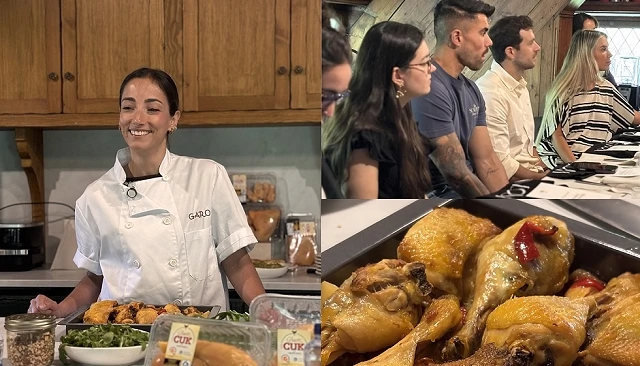 Foto de Gran CUK y MOM Culinary Institute celebran un showcooking con Nuria Garrido para poner en valor el pollo de crecimiento lento
