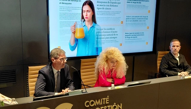 Foto de El sector citrícola presenta un informe pionero sobre desinformación alimentaria y reivindica el valor del zumo 100% exprimido