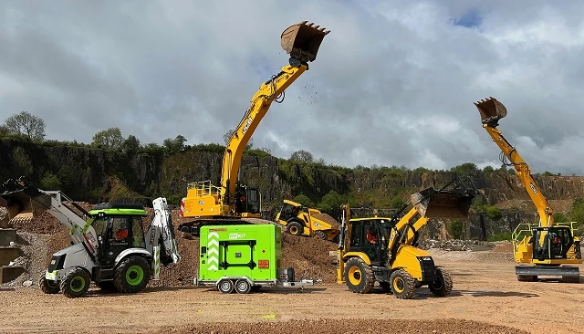 Foto de JCB abre un nuevo capítulo de su historia impulsado por hidrógeno
