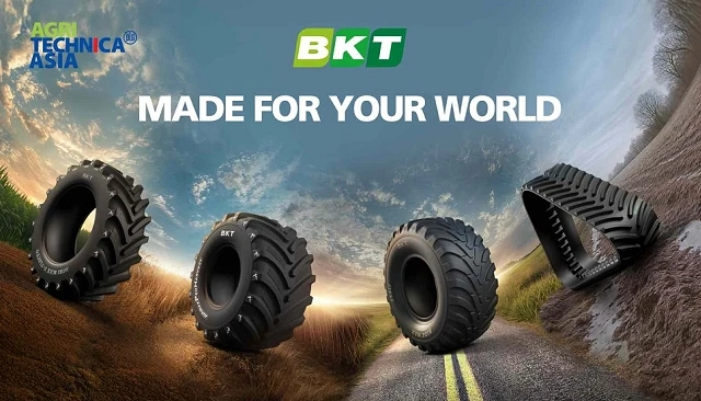 Photo de BKT participa en Agritechnica Asia junto a su importador tailandés