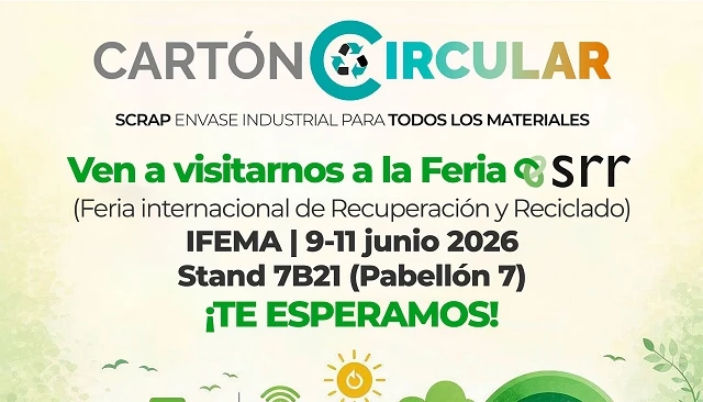 Foto de Cartón Circular presenta en SRR 2026 sus soluciones para facilitar el cumplimiento normativo en envases industriales