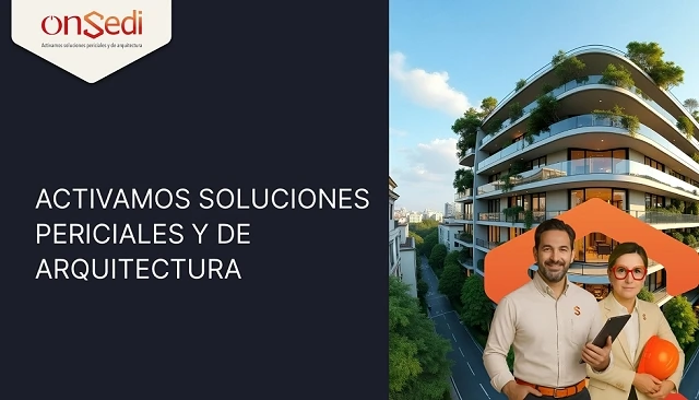 Foto de Sensedi se transforma en onSedi reforzando su posición como especialista en soluciones periciales y de arquitectura