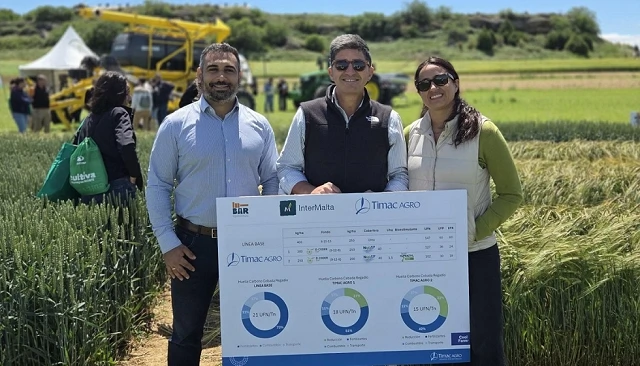 Foto de La alianza entre Timac Agro e Intermalta reduce un 40% la huella de carbono en cebada maltera