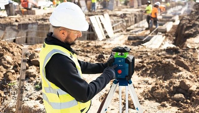 Foto de Bosch presenta el nuevo nivel láser rotativo con control remoto para trabajos de nivelación