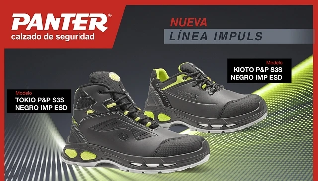 Foto de Panter incorpora la tecnología Push&Pull en su nueva línea de calzado de seguridad Impuls