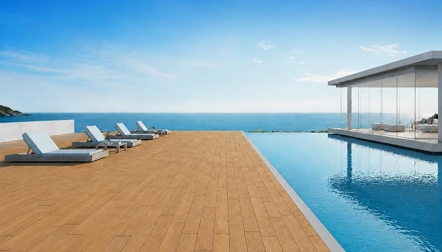 Foto de Gabarró amplía su catálogo de exterior con la nueva tarima tropical Louro Gamela de Wood-Deck