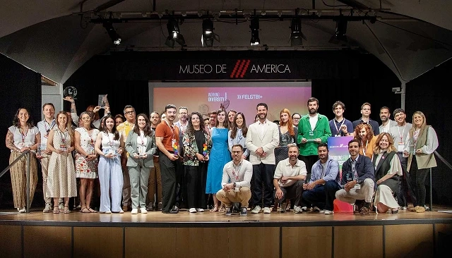 Foto de Hortensia García, de Votorantim Cimentos, premiada por su liderazgo en diversidad
