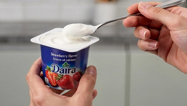 Fotografia de Creaset RG para banderolas de yogur: una peque�a superficie con un impacto estrat�gico