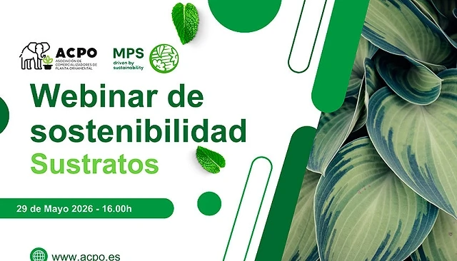 Foto de ACPO y MPS reúnen a 47 profesionales en su primer webinar sobre sostenibilidad centrado en sustratos