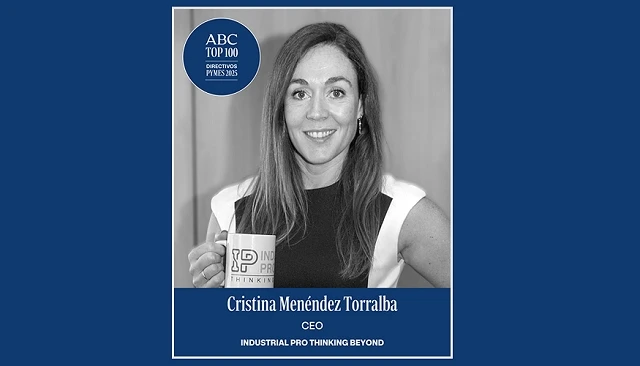 Photo de Cristina Men�ndez, directora general de Industrial Pro, reconocida en el Top 100 Directivos de Pymes de Espa�a