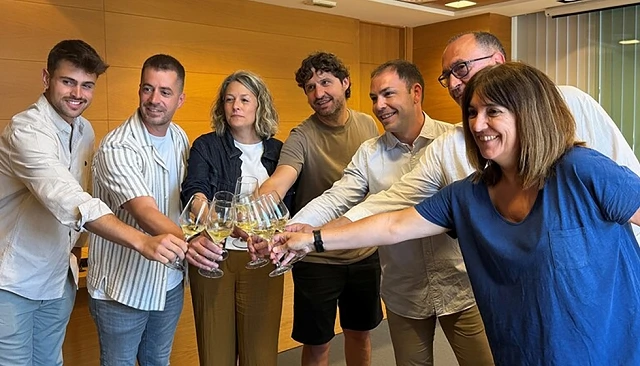 Foto de La vendimia de Arabako Txakolina supera las previsiones y alcanza los 2,8 millones de kilos de uva