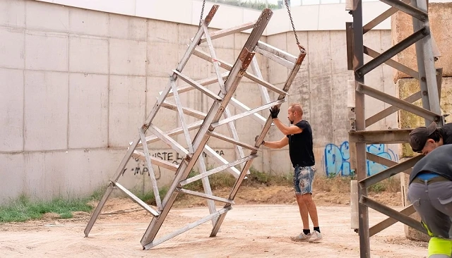 Photo de Las primeras instalaciones de Conc�ntrico 2026 comienzan a transformar el espacio p�blico de Logro�o