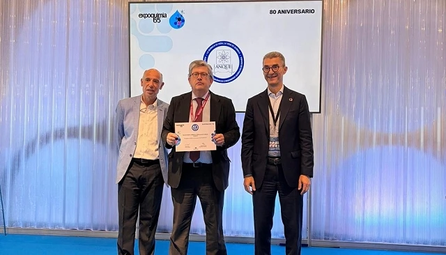 Foto de Anque recibe un reconocimiento de Expoquimia 2026 por su 80� aniversario