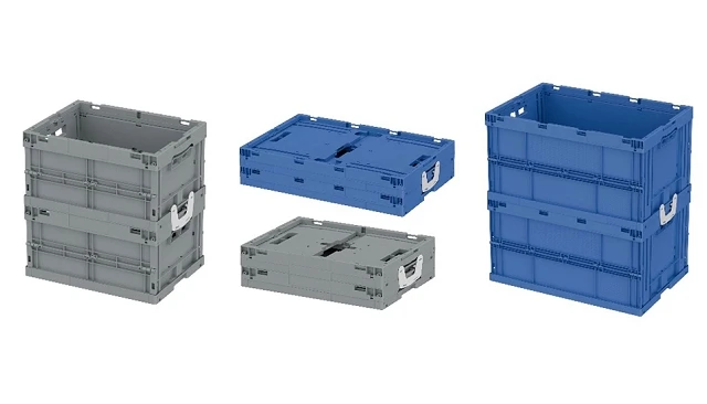Photo de GAMMA-WOPLA ampl�a su gama de contenedores plegables con un nuevo modelo compacto de 21 litros