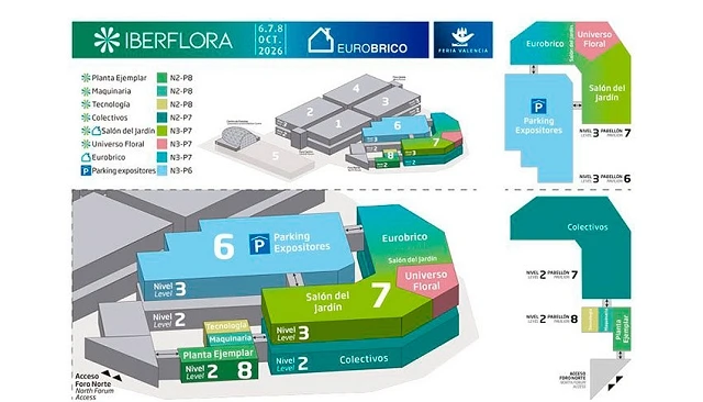 Foto de Iberflora 2026 alcanza el 85% de renovaci�n de su �rea expositiva e incorpora nuevos expositores internacionales