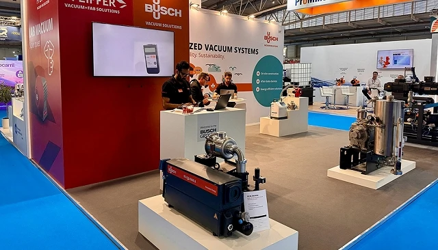 Foto de Busch Vacuum Solutions y Pfeiffer Vacuum+Fab Solutions mostraron en Expoquimia 2026 sus últimas tecnologías de vacío