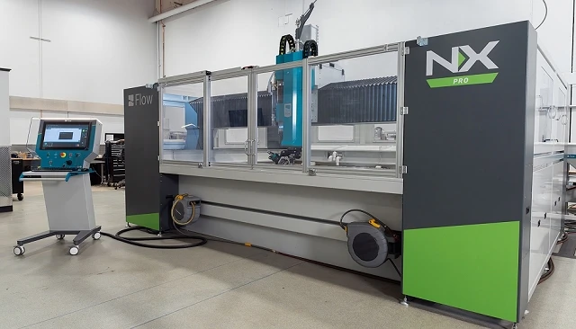Photo de El nuevo concepto del modelo NX Pro, de Flow, redefine el corte por chorro de agua