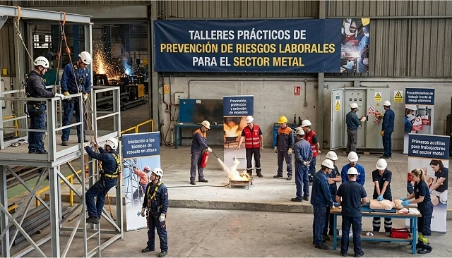 Photo de Aecim impulsa nuevas acciones formativas especializadas en prevenci�n de riesgos laborales para el sector del metal
