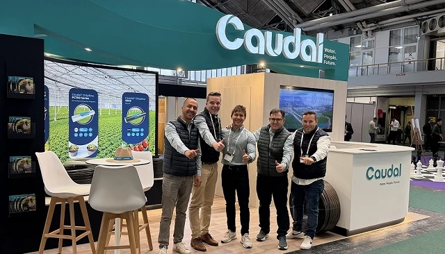 Foto de Caudal refuerza en GreenTech su apuesta por un riego por goteo más eficiente y sostenible