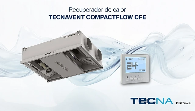 Foto de Compactflow CFE, la nueva generaci�n de recuperadores de calor compactos de Tecna