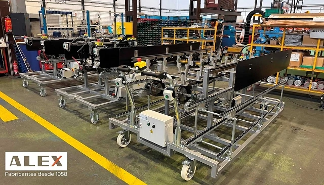 Foto de Ruedas Alex impulsa la eficiencia logística en automoción con una nueva solución de transporte