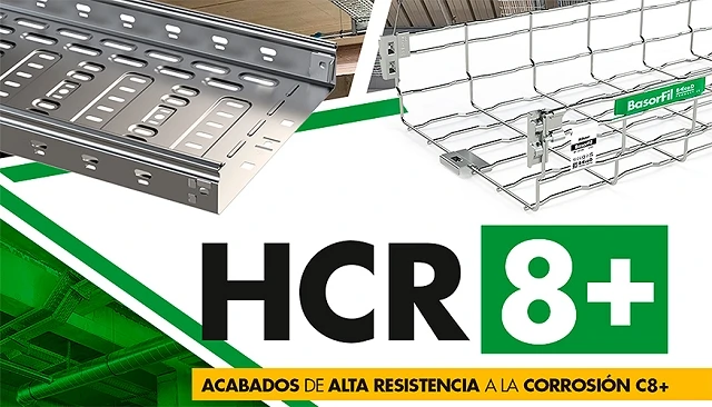 Foto de Basor Electric reúne sus soluciones HCR8+ en un nuevo folleto especializado para entornos de alta corrosión