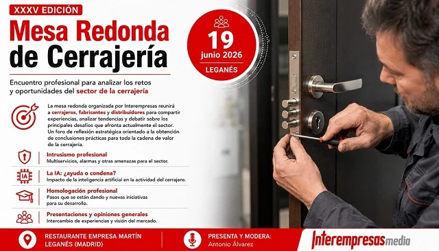 Foto de Cerrajeros, fabricantes y distribuidores debatirán su futuro en la XXXV Mesa Redonda de Cerrajería