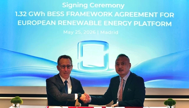 Foto de Nuveen Infrastructure y Sungrow firman un acuerdo estratégico de 1,32 GWh