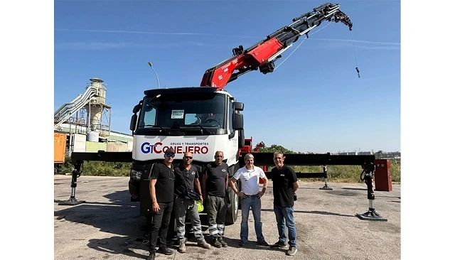 Foto de Grúas Conejero incorpora una Fassi F1750R Techno a su parque